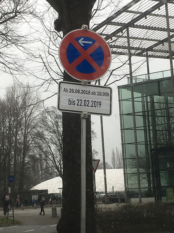 路駐禁止の看板