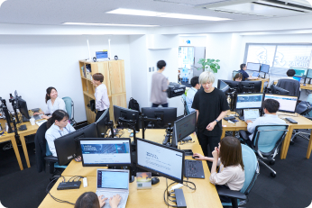 社内の様子