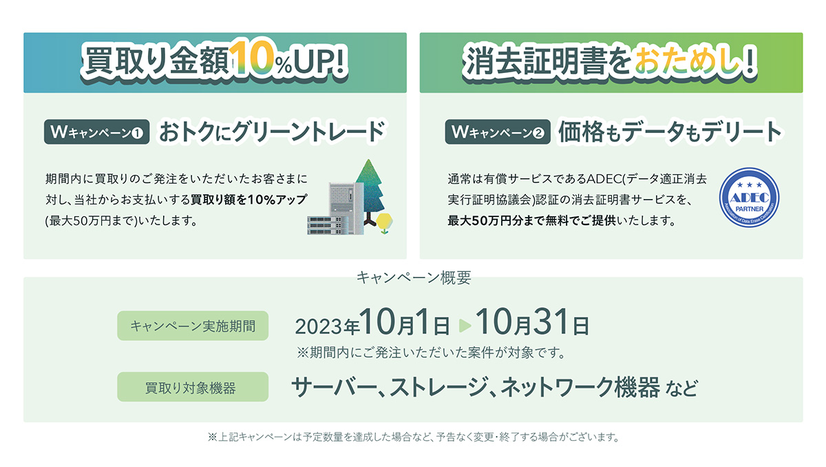 E-wasteream Japan 2023 買取りキャンペーン　概要
