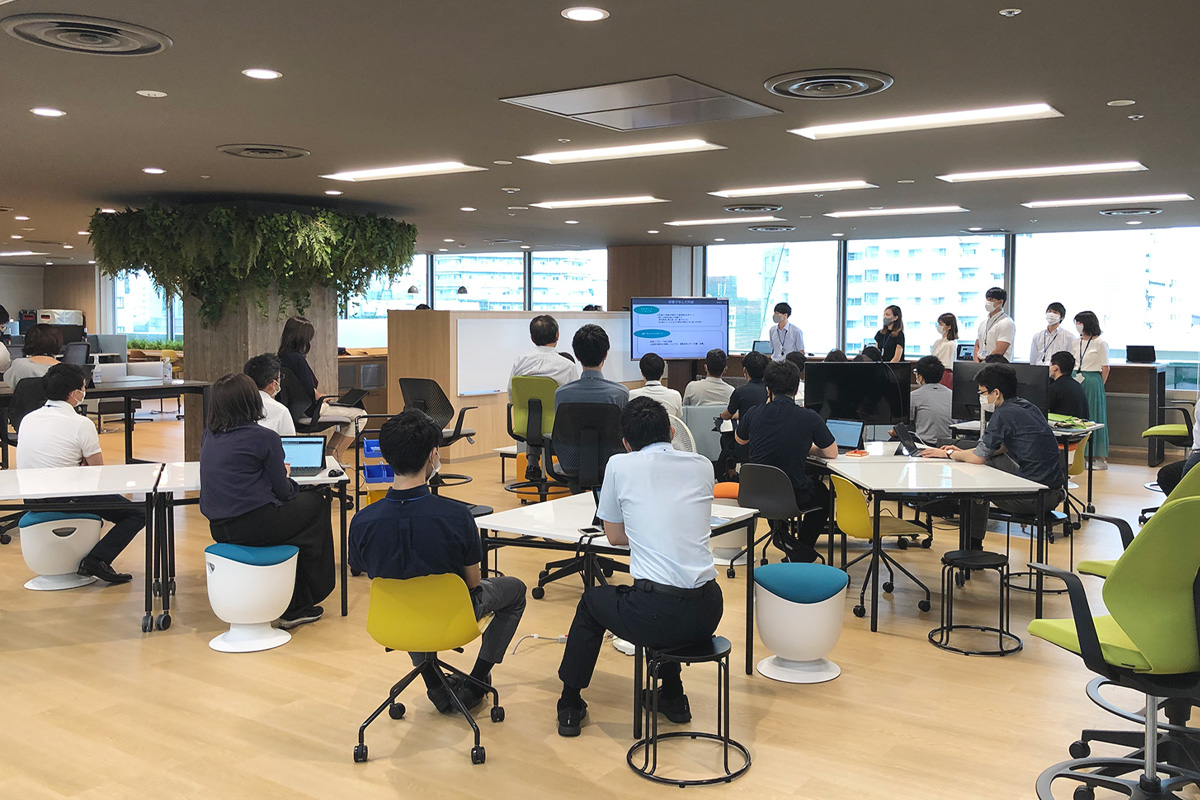 サンシャインシテさま 社内研修のご様子