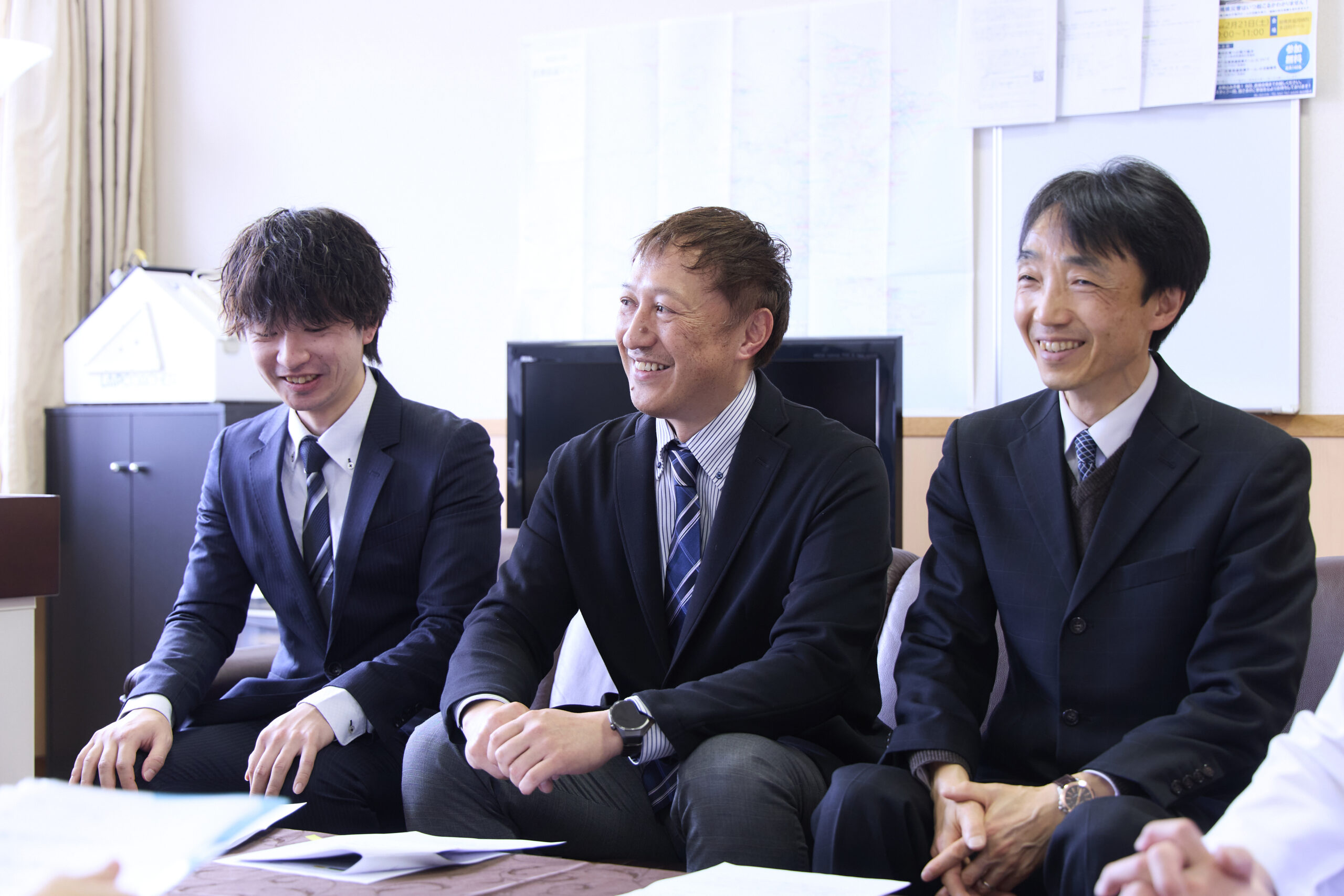 西山さま、遠藤さま、嶋崎さま